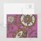 Carte Postale Ornement radiant II (Devant / Derrière)
