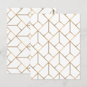 Carte Postale Ornements de luxe 4 (Devant / Derrière)