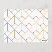 Carte Postale Ornements de luxe 4 (Dos)