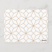 Carte Postale Ornements de luxe 97 (Dos)