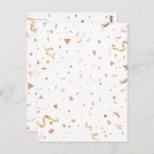 Carte Postale Ornements festifs 1 (Devant / Derrière)