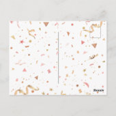 Carte Postale Ornements festifs 1 (Dos)