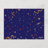 Carte Postale Ornements festifs 7 (Dos)