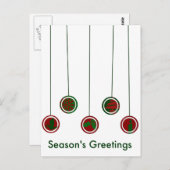 Carte Postale Ornements modernes (Devant / Derrière)