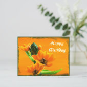 Carte Postale Ornithogalum dubium (Debout devant)