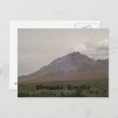 Carte Postale Orovada, Nevada (Devant / Derrière)