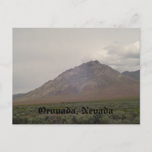 Carte Postale Orovada, Nevada (Devant)