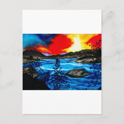 Carte Postale Oroville Colors (Devant)