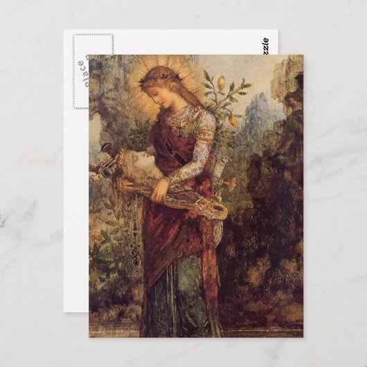 Carte Postale Orphée (Devant / Derrière)