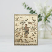 Carte Postale Orphée Avec Les Animaux (Debout devant)