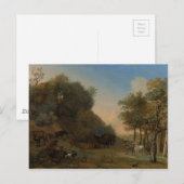 Carte Postale Orphée et les animaux (Devant / Derrière)