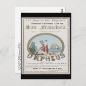 Carte Postale Orpheus Clipper (Devant / Derrière)