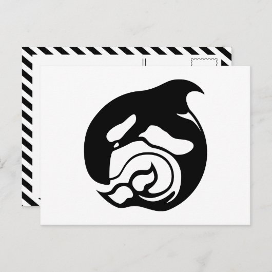 Carte Postale orque (Devant / Derrière)