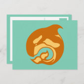 Carte Postale orque brulée (Devant / Derrière)