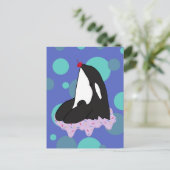 Carte Postale Orque Killer Whale personnalisable   (Debout devant)