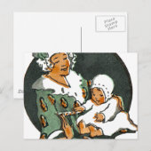 Carte Postale Orteils de bébé (Devant / Derrière)