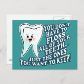 Carte Postale Orthodontiste (Devant / Derrière)