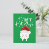 Carte Postale ORTHODONTISTE DENTISTE | Joyeux Jours fériés (Debout devant)