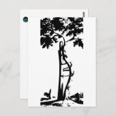 Carte Postale Orthopédique Crooked Tree (Devant / Derrière)