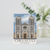 Carte Postale Orvieto, Italie (Debout devant)