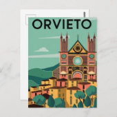 Carte Postale Orvieto, Italie (Devant / Derrière)