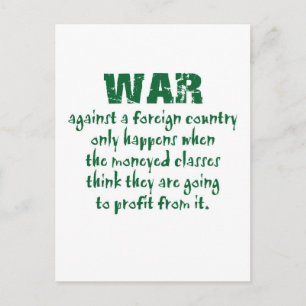 Carte Postale Orwell sur la guerre