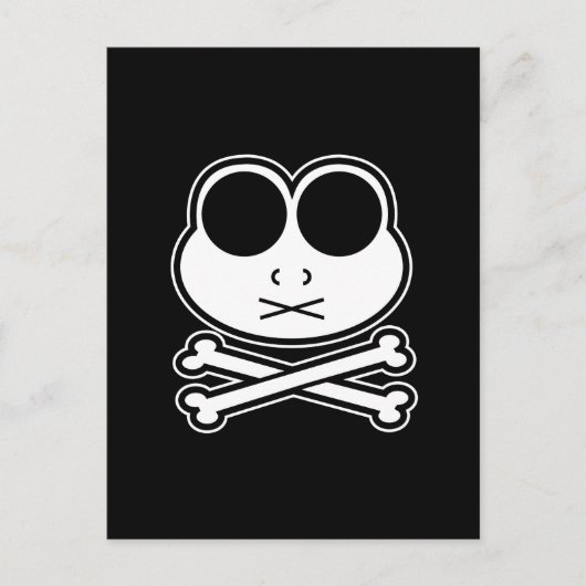 Carte Postale Os croisé de grenouille (Devant)