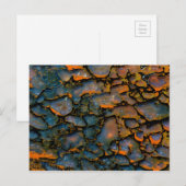 Carte Postale Os de dinosaure d'Orange Petrifié (Devant / Derrière)