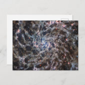 Carte Postale Os de Galaxy IC5332 de JWST (Devant / Derrière)