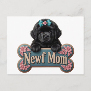 Carte Postale Os de maman Terre-Neuve