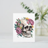 Carte Postale Os et botanique (Debout devant)