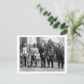 Carte Postale Osage Indians, 1925 (Debout devant)