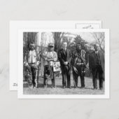 Carte Postale Osage Indians, 1925 (Devant / Derrière)