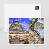 Carte Postale Osaka Castle (Various scenes ver.) [Postcard] (Devant / Derrière)