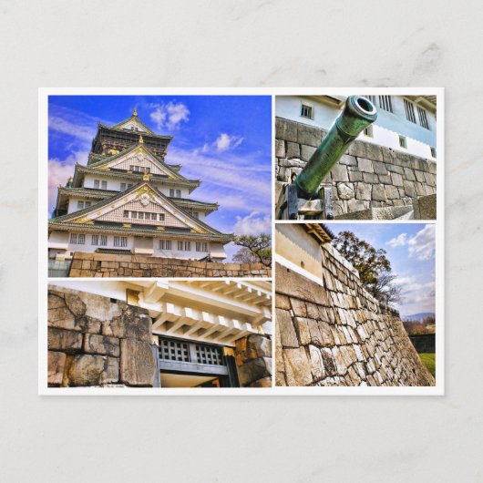 Carte Postale Osaka Castle (Various scenes ver.) [Postcard] (Devant)