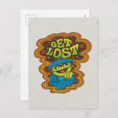 Carte Postale Oscar le Groupement | Psychédélique (Devant / Derrière)