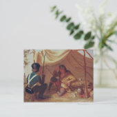 Carte Postale Osceola en captivité, vers 1837 (Debout devant)