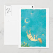 Carte Postale oscillation de nuit (Devant / Derrière)