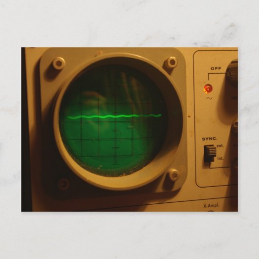 Carte Postale Oscilloscope analogique 1964 (Devant)