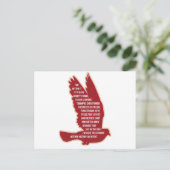 Carte Postale Oser des choses puissantes (Debout devant)