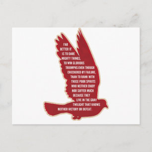 Carte Postale Oser des choses puissantes