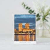 Carte Postale Oslo City Hall Norvège (Debout devant)