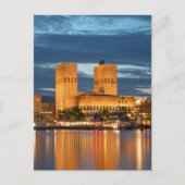 Carte Postale Oslo City Hall Norvège (Devant)