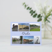 Carte Postale Oslo Collage 2 (Debout devant)