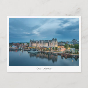 Carte Postale Oslo Norvège