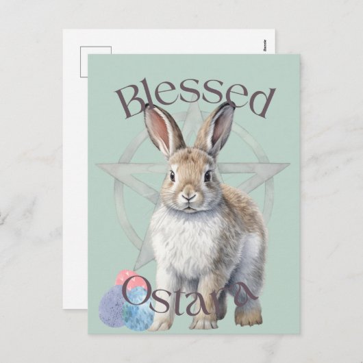 Carte postale Ostara (Devant / Derrière)