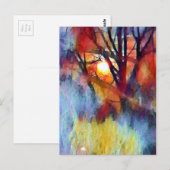 Carte Postale Ostara moonrise (Devant / Derrière)