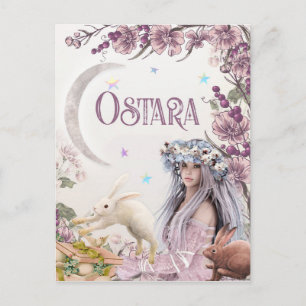 Carte postale Ostara Pagan Imaginaire Art