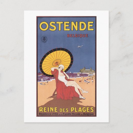 Carte Postale Ostende Belgique (Devant)
