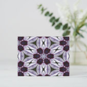 Carte Postale Ostéospermum Abstrait (Debout devant)